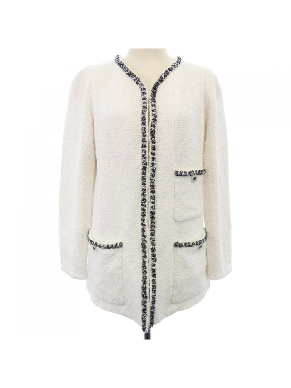 Chanel no Collar Jacket